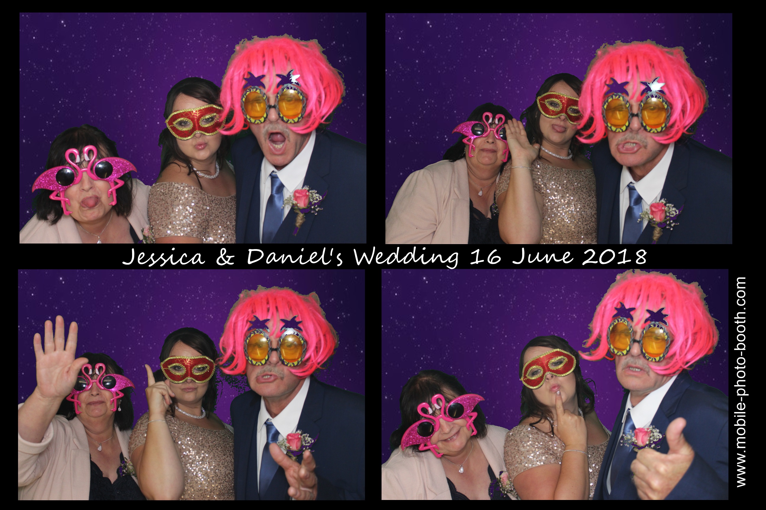 Jessica & Daniel | View more photos from the event at images.mobile-photo-booth.com/u/MobilePhotoBoothUK/Jessica-Daniel